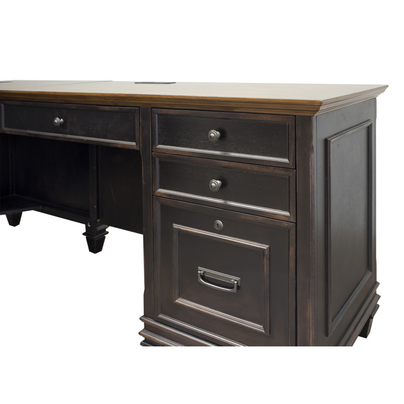 17 Stories Django L Shape Executive Desk Reviews Wayfair